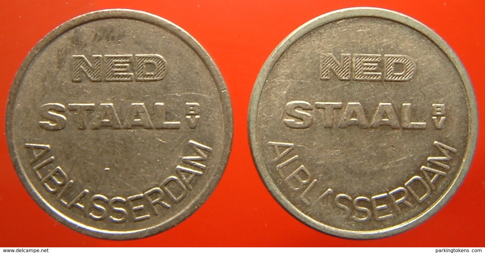 KB309-1 - NED STAAL - Alblasserdam - WM 20.0mm - Koffie Machine Penning - Coffee Machine Token - Professionnels/De Société