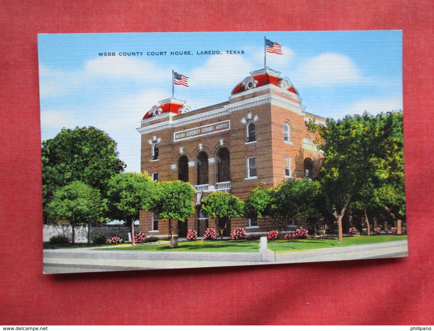 Webb County Court  House - Texas > Laredo   Ref 3233 - Laredo