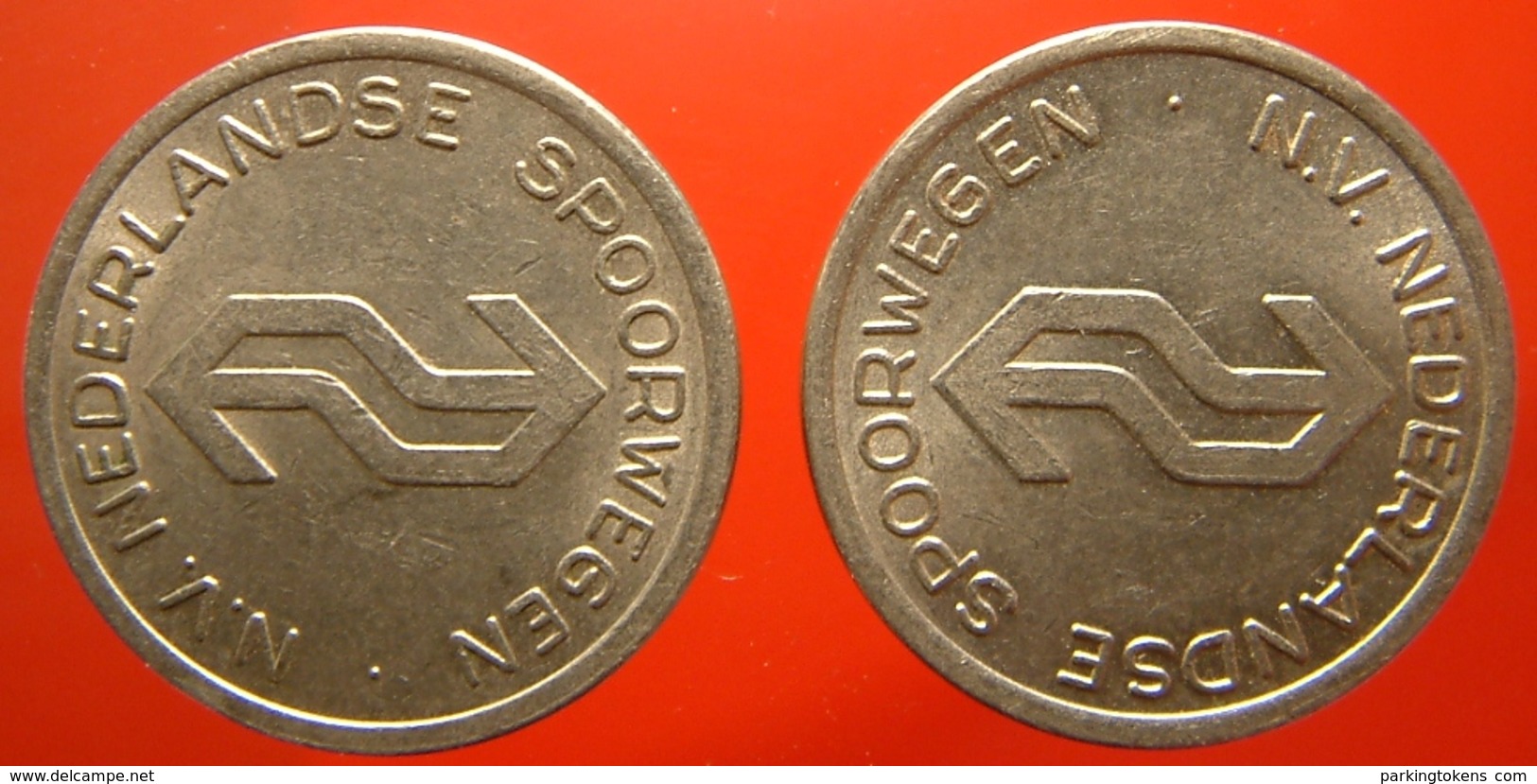 KB311-3 - N.V. NEDERLANDSE SPOORWEGEN - Utrecht - WM 22.5mm - Coffee Machine Token - Railways - Eisenbahnen - Firma's