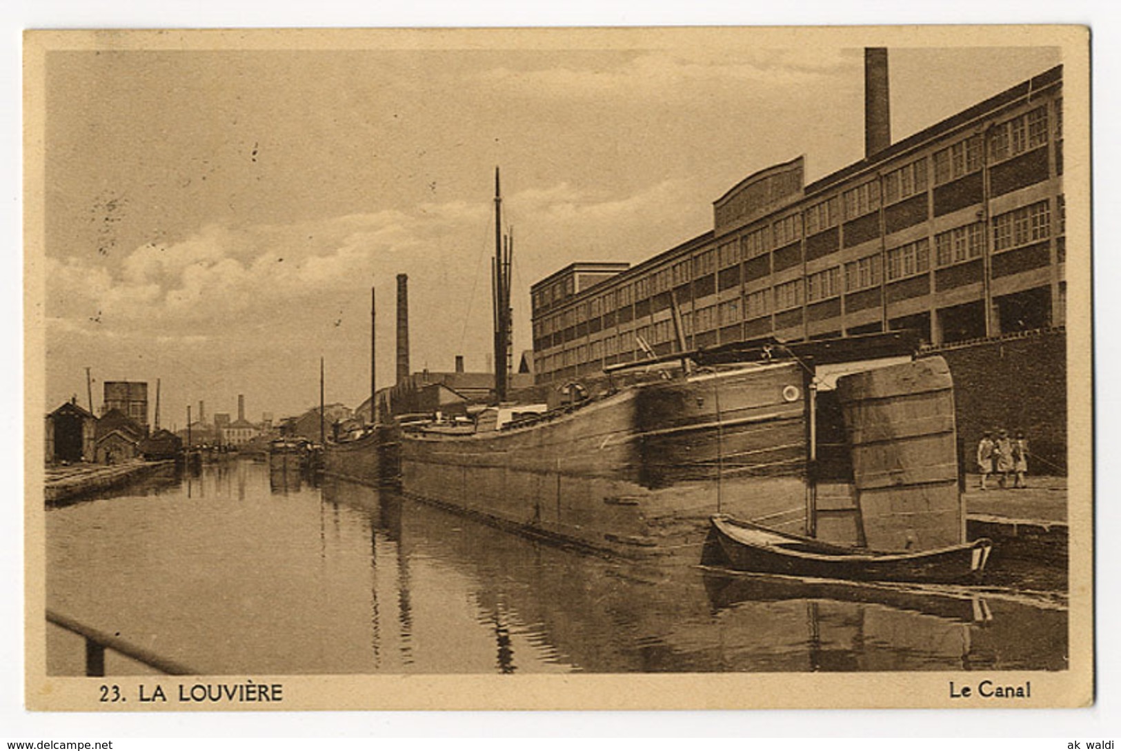 Belgien, La Louviere - Le Canal - La Louvière