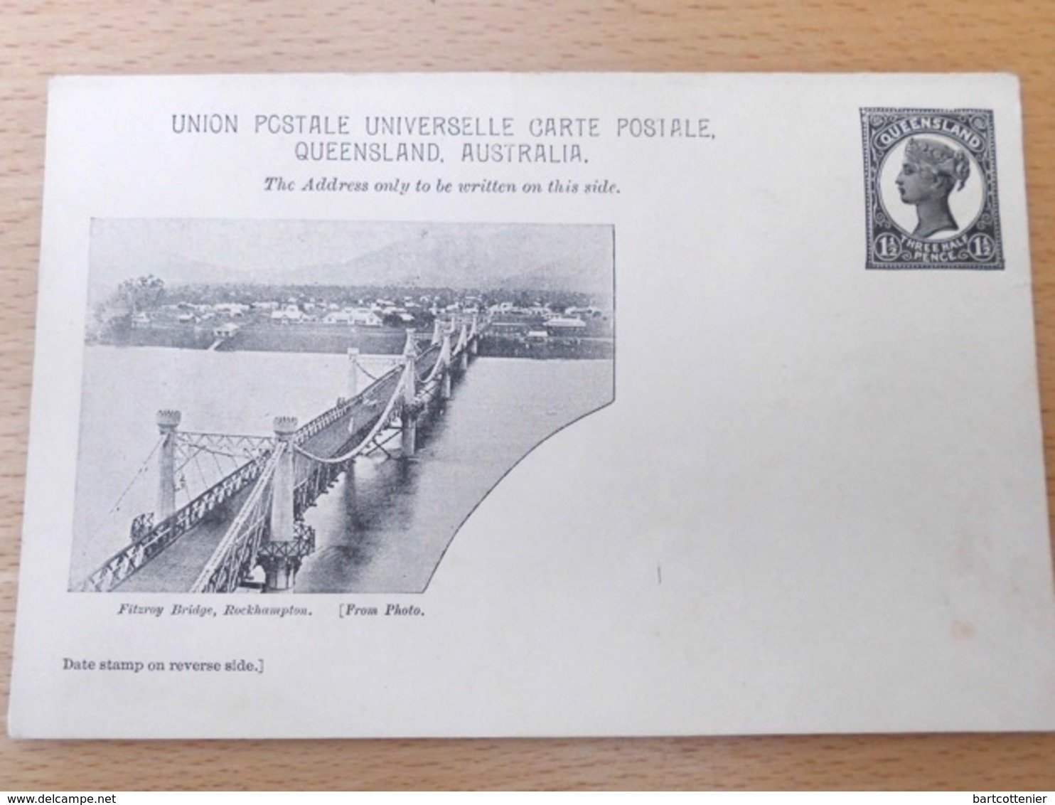 Queensland Postwaardestuk 1898 Australia - Rockhampton