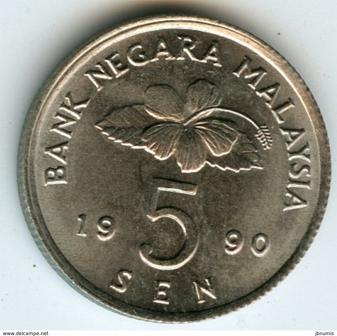 Malaysie Malaysia 5 Sen 1990 KM 50 - Malaysie