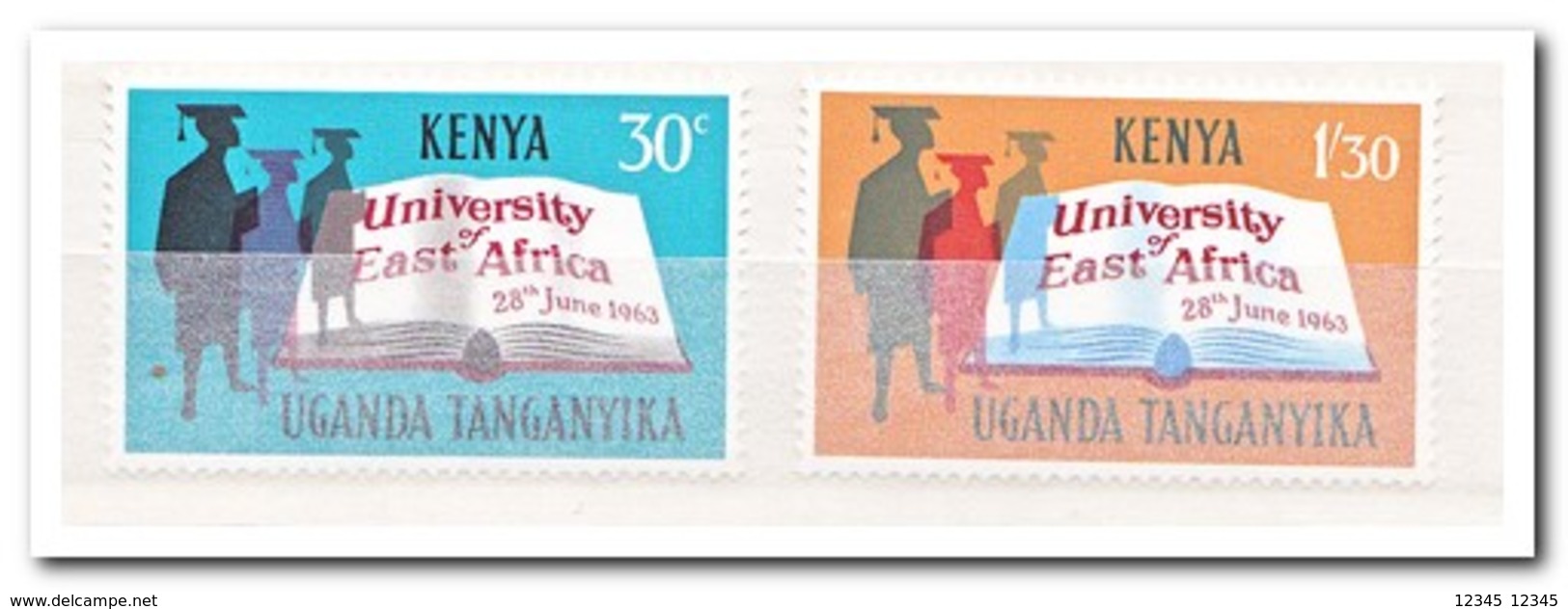 Oost Afrikaanse Gemeenschap 1963, Postfris MNH, Foundation Of The East African University - Africa (Varia)