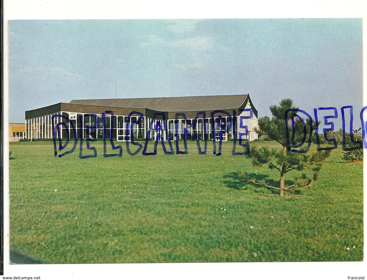 France. Hagondange. Piscine Municipale 1984. Edition "Europ". Au Verso Vignette Coffre-fort - Hagondange