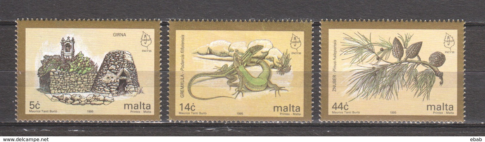 Malta 1995 Mi 964-966 MNH - Malte