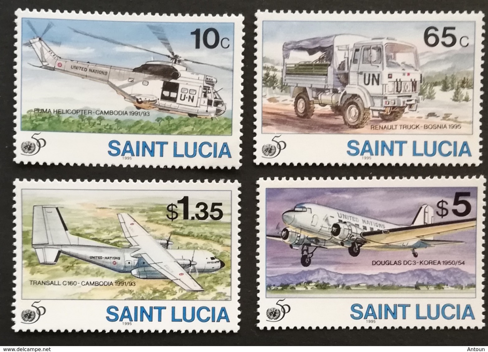 St.Lucia  1995 UN,50th. Anniv. - St.Lucia (1979-...)