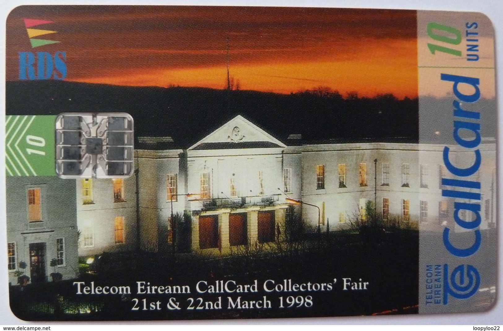 IRELAND - CallCard - Chip - Irish Brain Res Foundation - 1998 - Special Limited Edition - 10 Units - Mint In Folder - Ireland