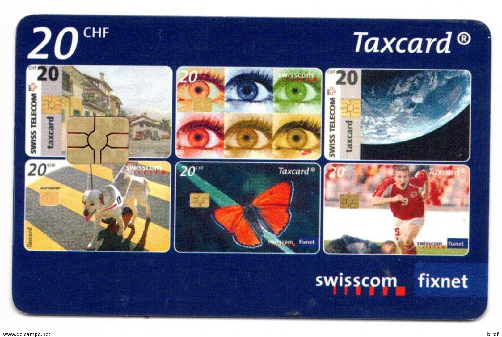 TESSERA TAXCARD 20 CHF  ( SVIZZERA ) - Svizzera