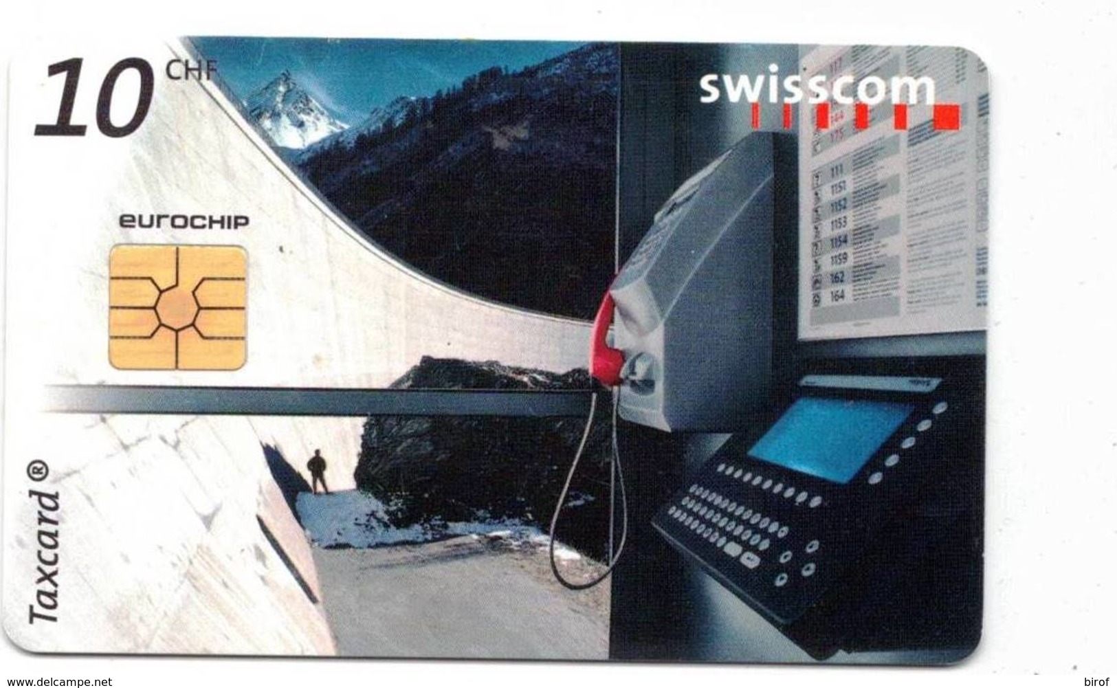 TESSERA TAXCARD 10 CHF  ( SVIZZERA ) - Svizzera