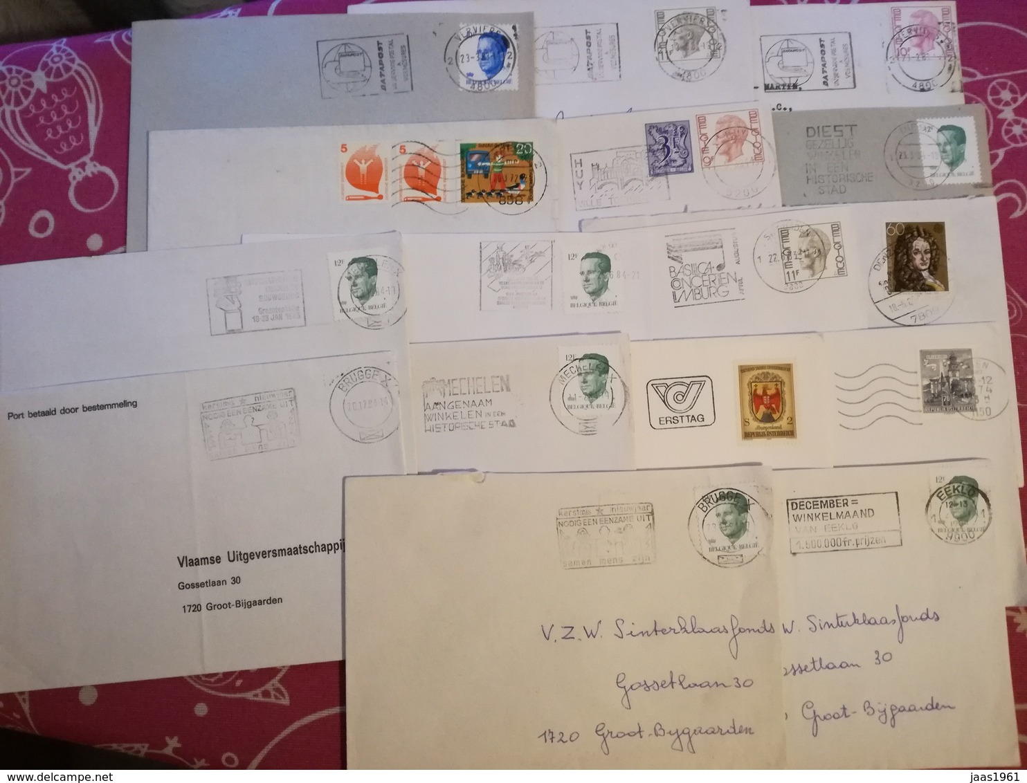 LOT 50 LETTERS AND DOCUMENTS. WORLDWIDE - Mezclas (max 999 Sellos)