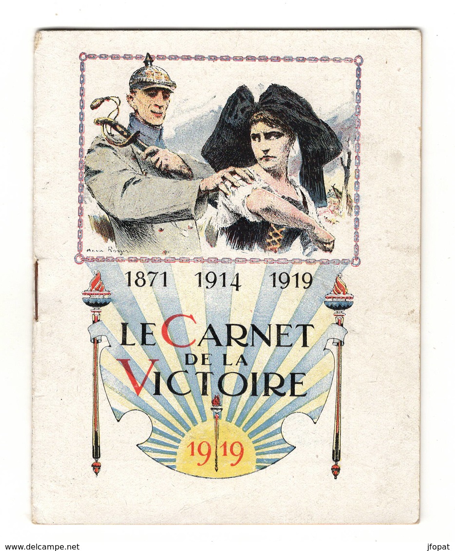 MILITARIA - Le Carnet De La Victoire - War 1914-18