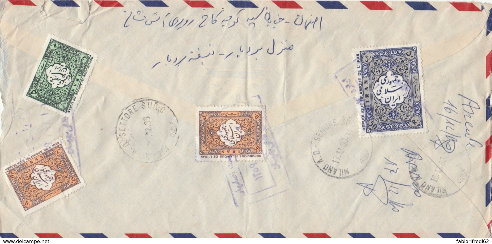 LETTERA IRAN 1980 (EX718 - Iran