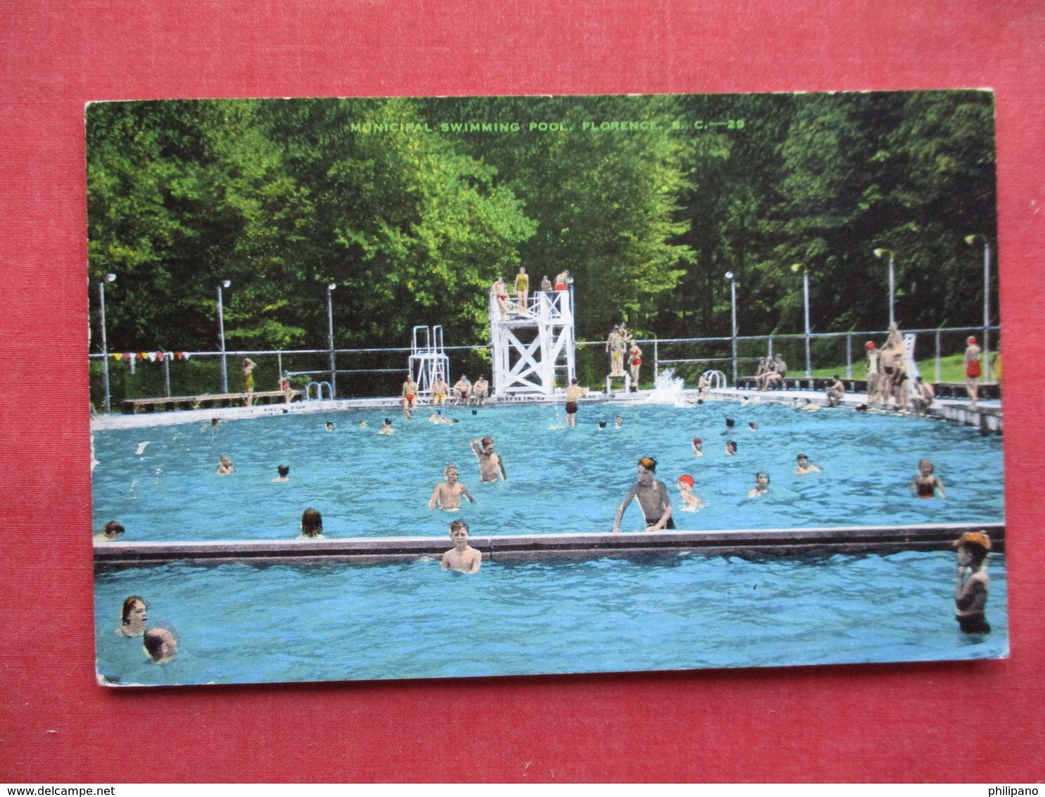 Municipal Swimming Pool    South Carolina > Florence > Ref 3234 - Florence