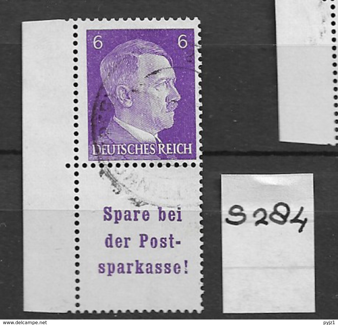 1940 USED Germany, Adolf H. S284 - Zusammendrucke