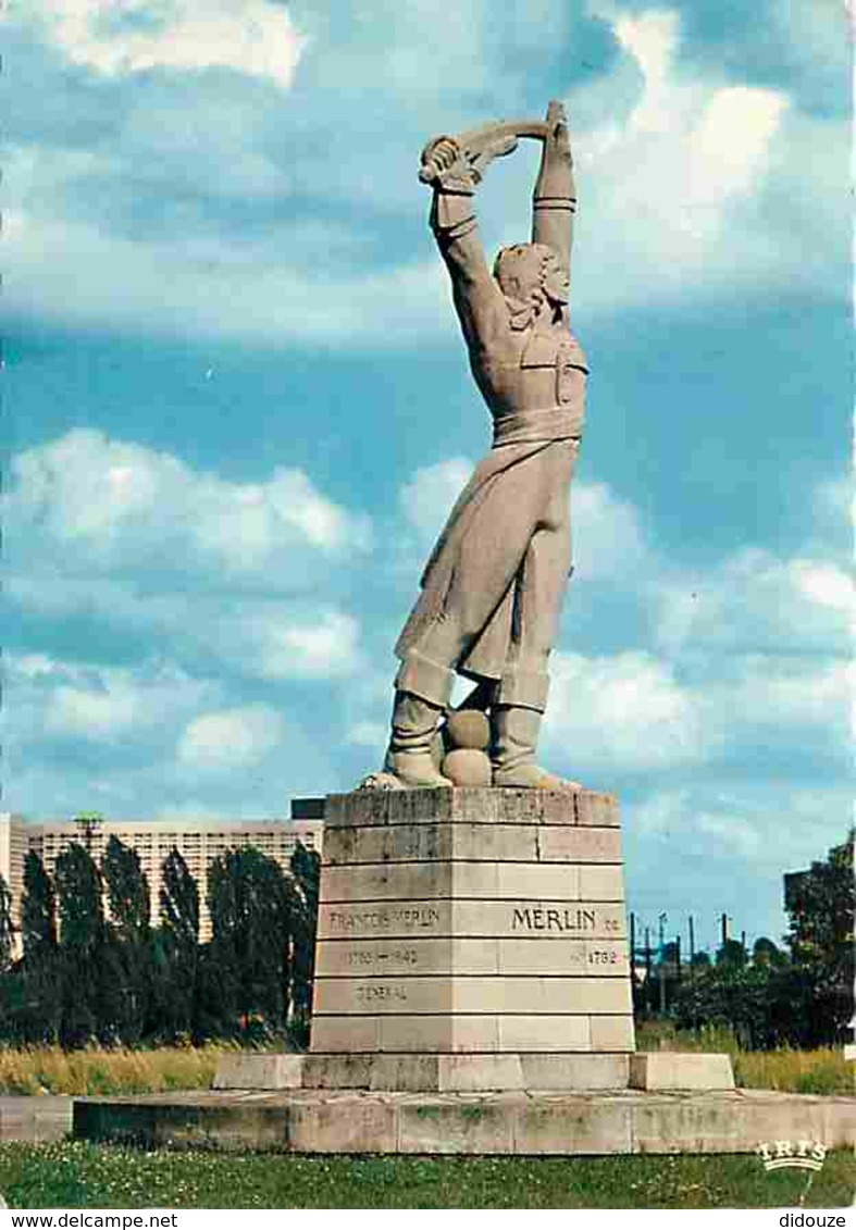 57 - Thionville - Statue Du Conventionnel Merlin De Thionville - Sculpteur : Ulysse Gemigniani - Sculptures - Voir Scans - Thionville