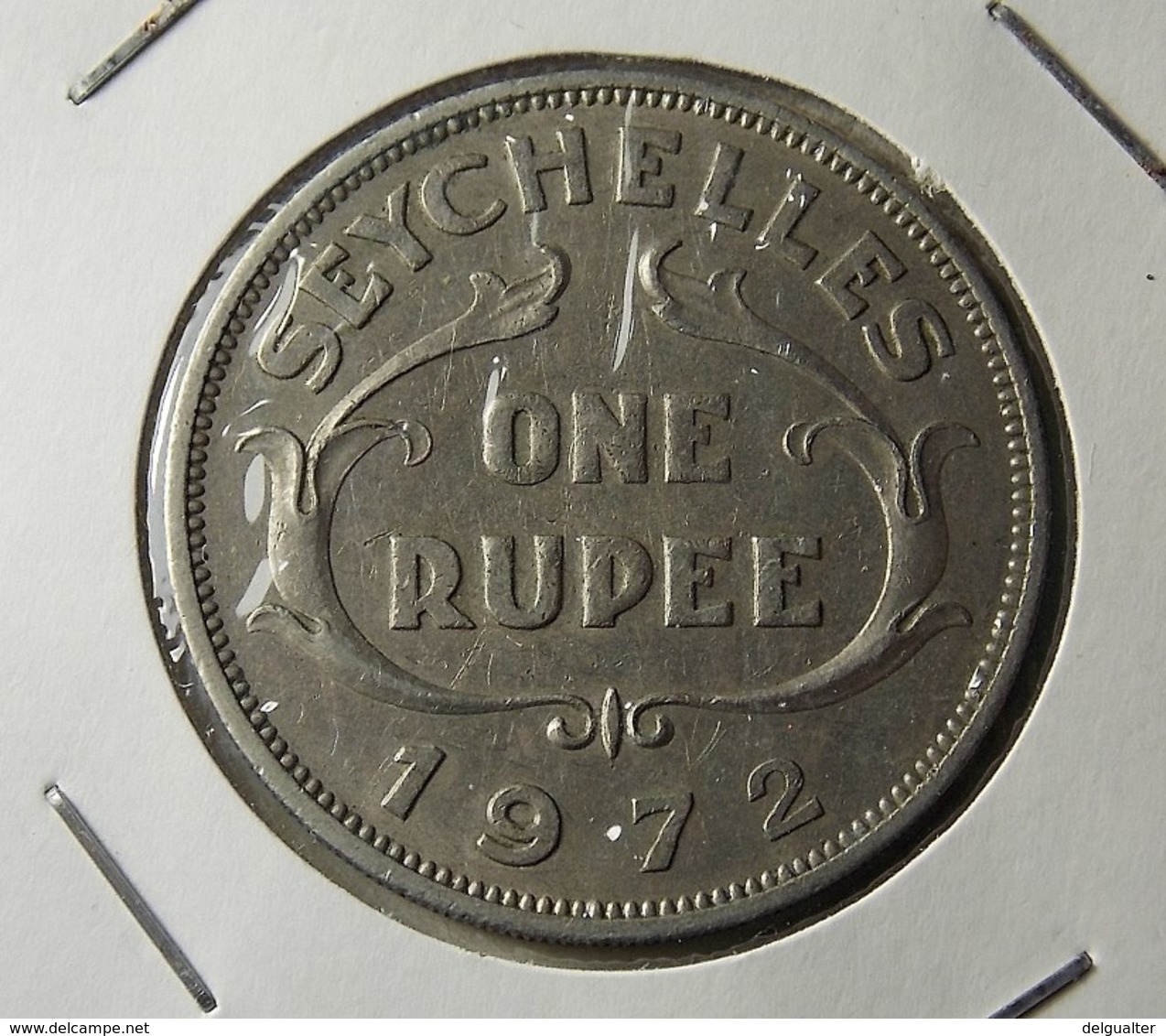 Seychelles 1 Rupee 1972 Varnished - Seychelles