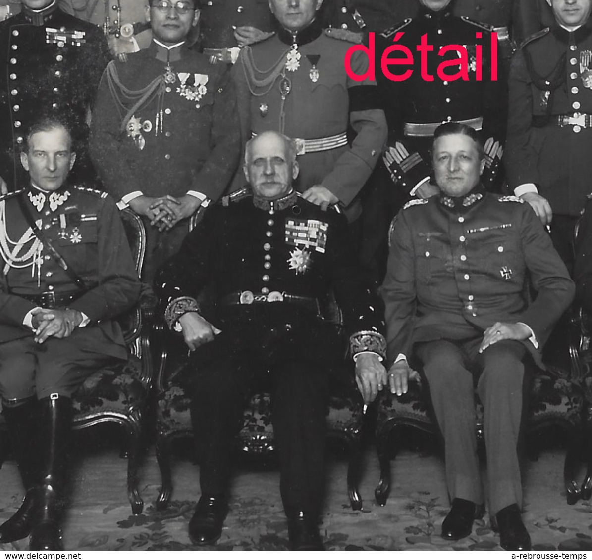 1935-Cercle Militaire Photo Henri Manuel Format 22,8 X 17,2cm Papier Fin - War, Military