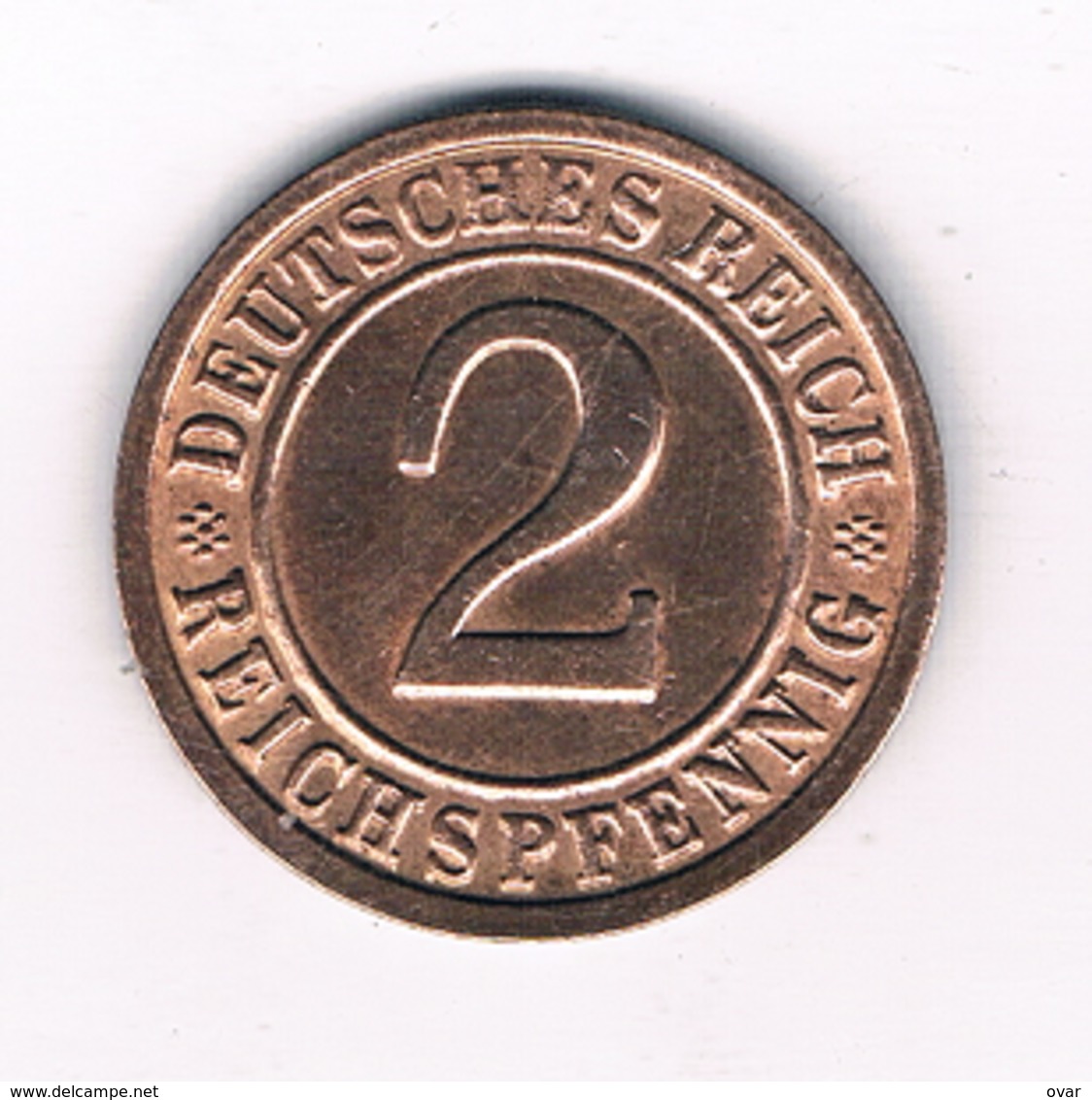 2 PFENNIG 1936 D DUITSLAND/2588/ - 2 Reichspfennig