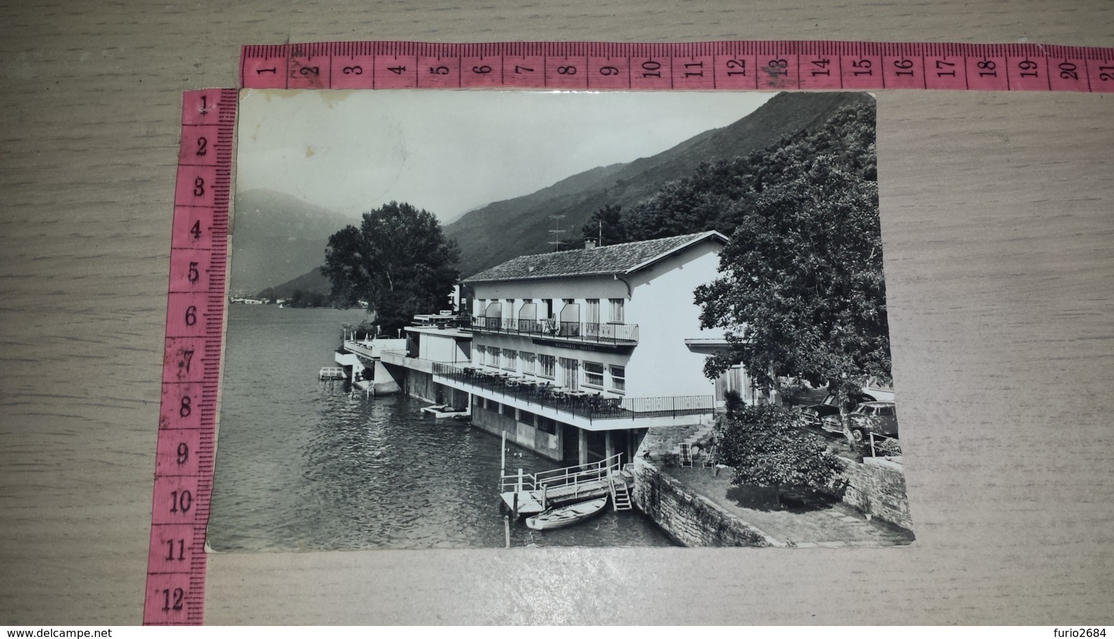 C-70801 BRUSINO ARSIZIO LAGO DI LUGANO RISTORANTE MOSTES PANORAMA - Brusino Arsizio