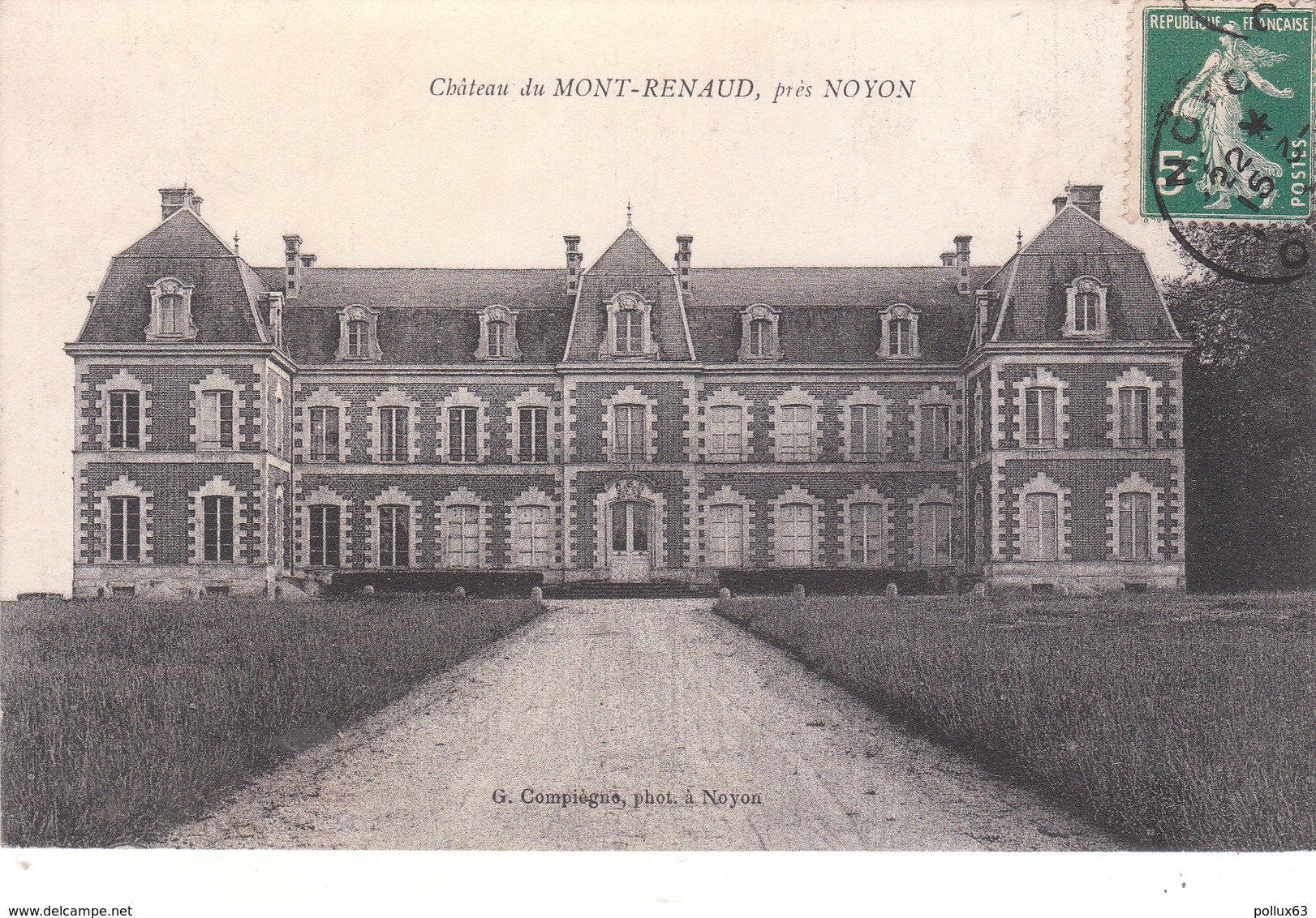 CPA NOYON (60) CHÂTEAU DE MONT-RENAUD Près NOYON - Noyon