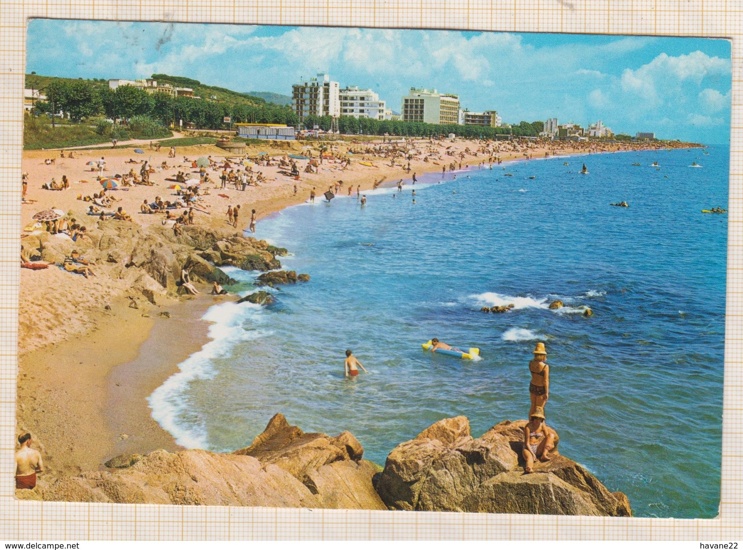 9AL813 CALELLA BAIE BLEUE 2 SCANS - Gerona