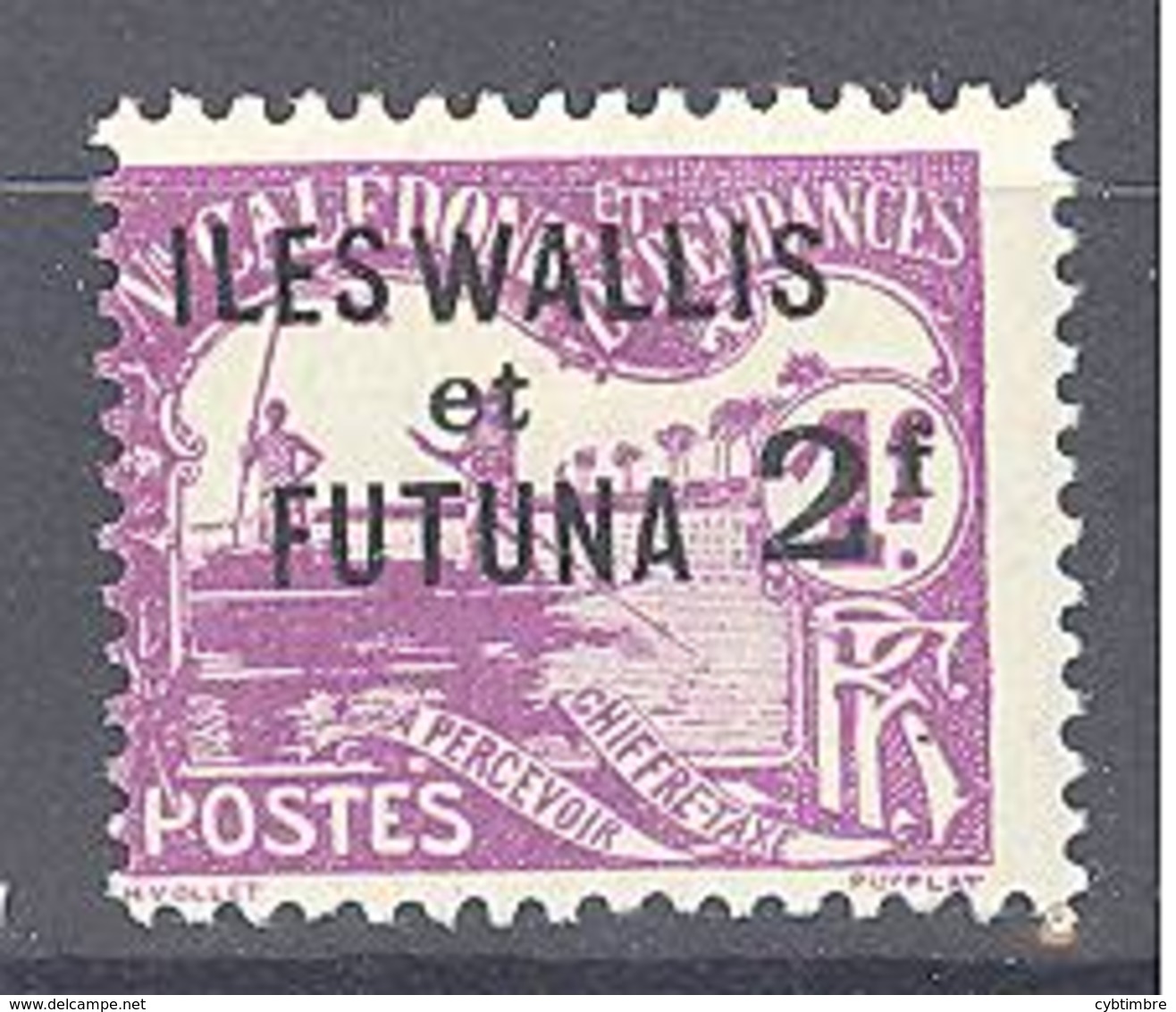 Wallis Et Futuna: Yvert N° Taxe 9* - Portomarken