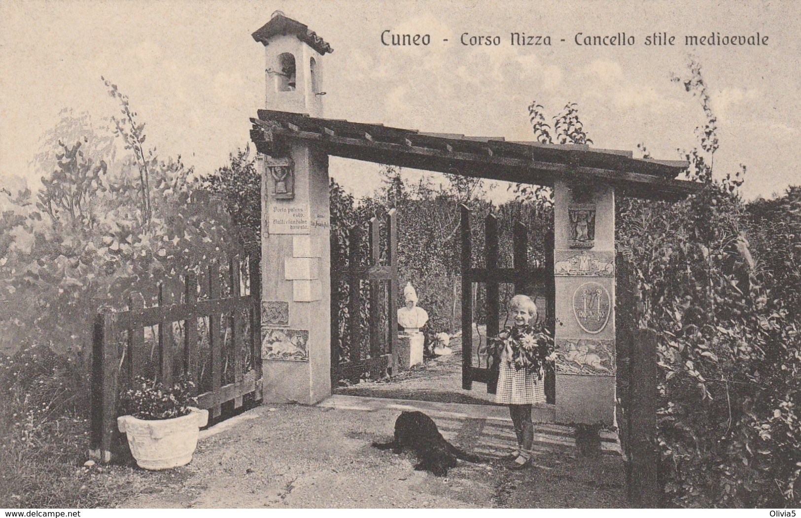 CUNEO - CORSO NIZZA - CANCELLO STILE MEDIOEVALE - Cuneo