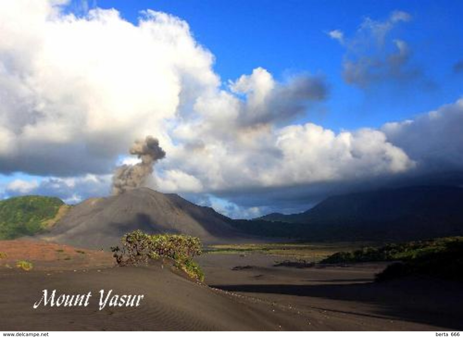 Vanuatu Mount Yasur Volcano New Postcard - Vanuatu
