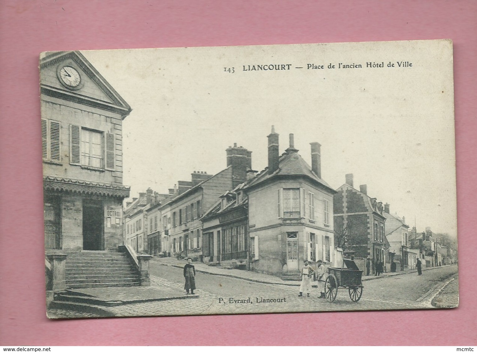 CPA - Liancourt - Place De L'Ancien Hôtel De Ville - Liancourt