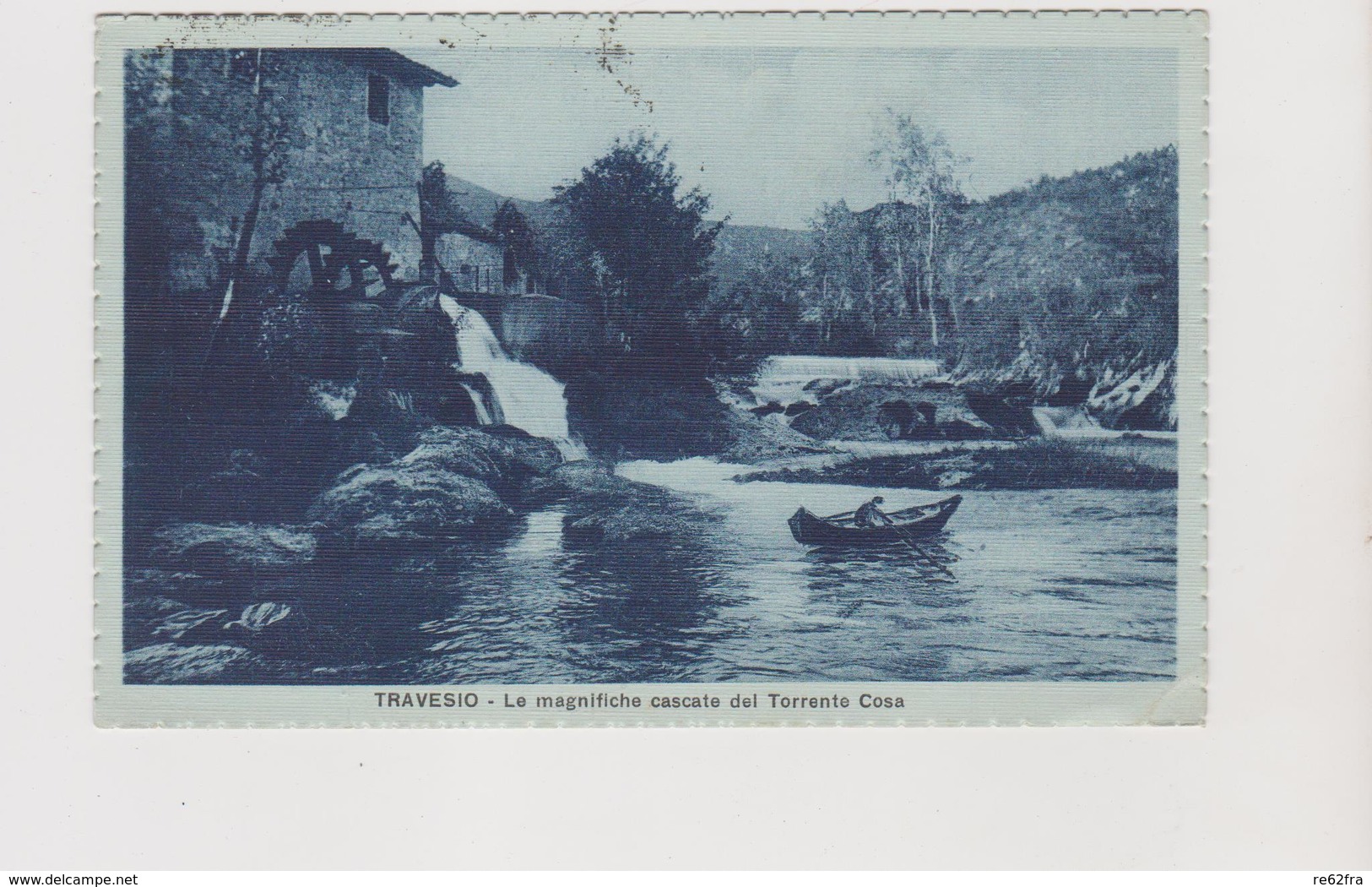 TRAVESIO  (PN)   Cascate Del Torrente Cosa  - F.p. - Anni '1920 - Pordenone
