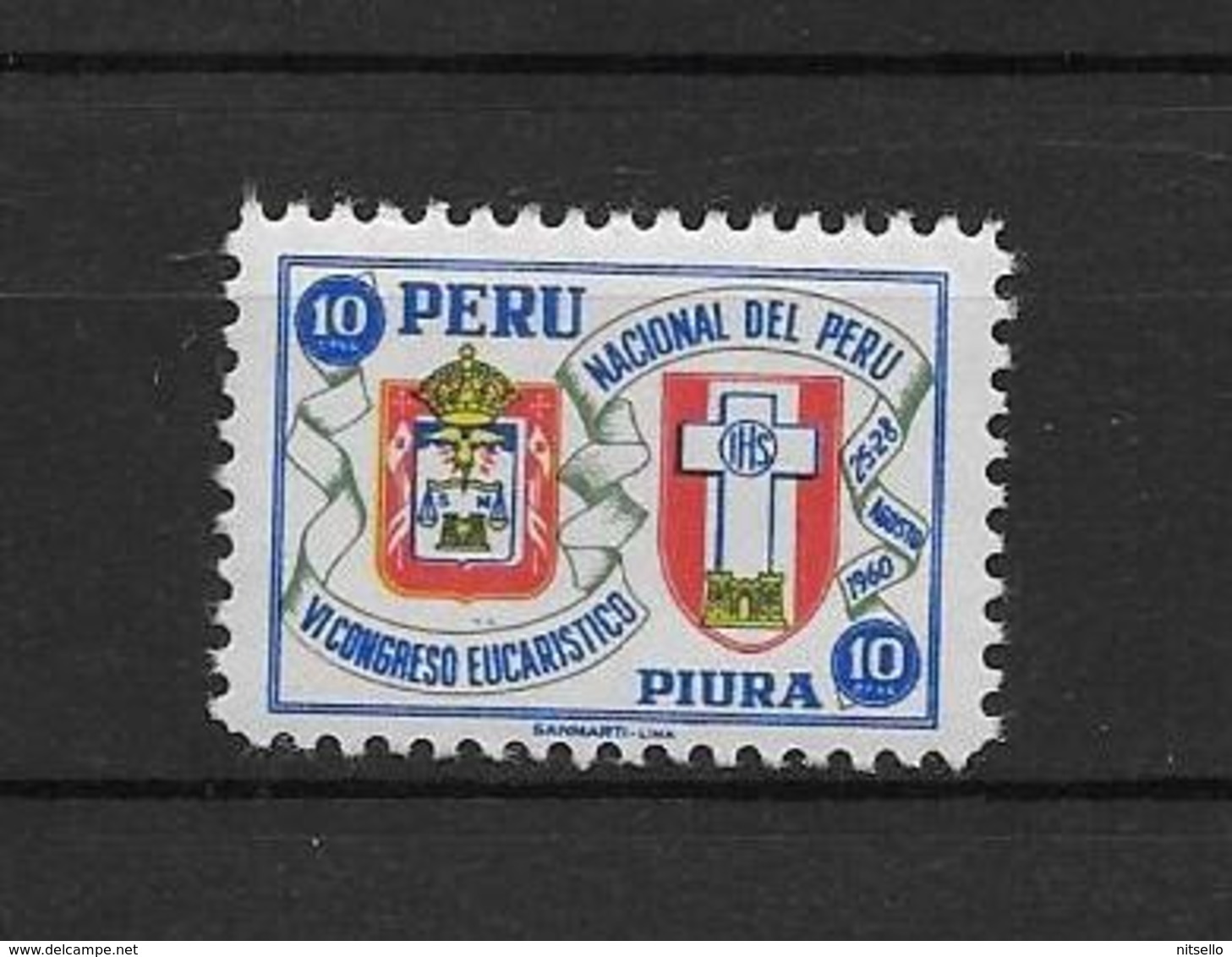 LOTE 1877  ///  (C010)  PERU  -  YVERT Nº: 451 **MNH   ¡¡¡ LIQUIDATION !!! - Perú