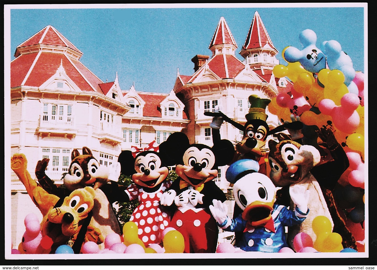 Euro Disney Paris  -  Disneyland / EuroDisney  -  Eröffnungs-Ansichtskarte 1992    (10183) - Disneyland