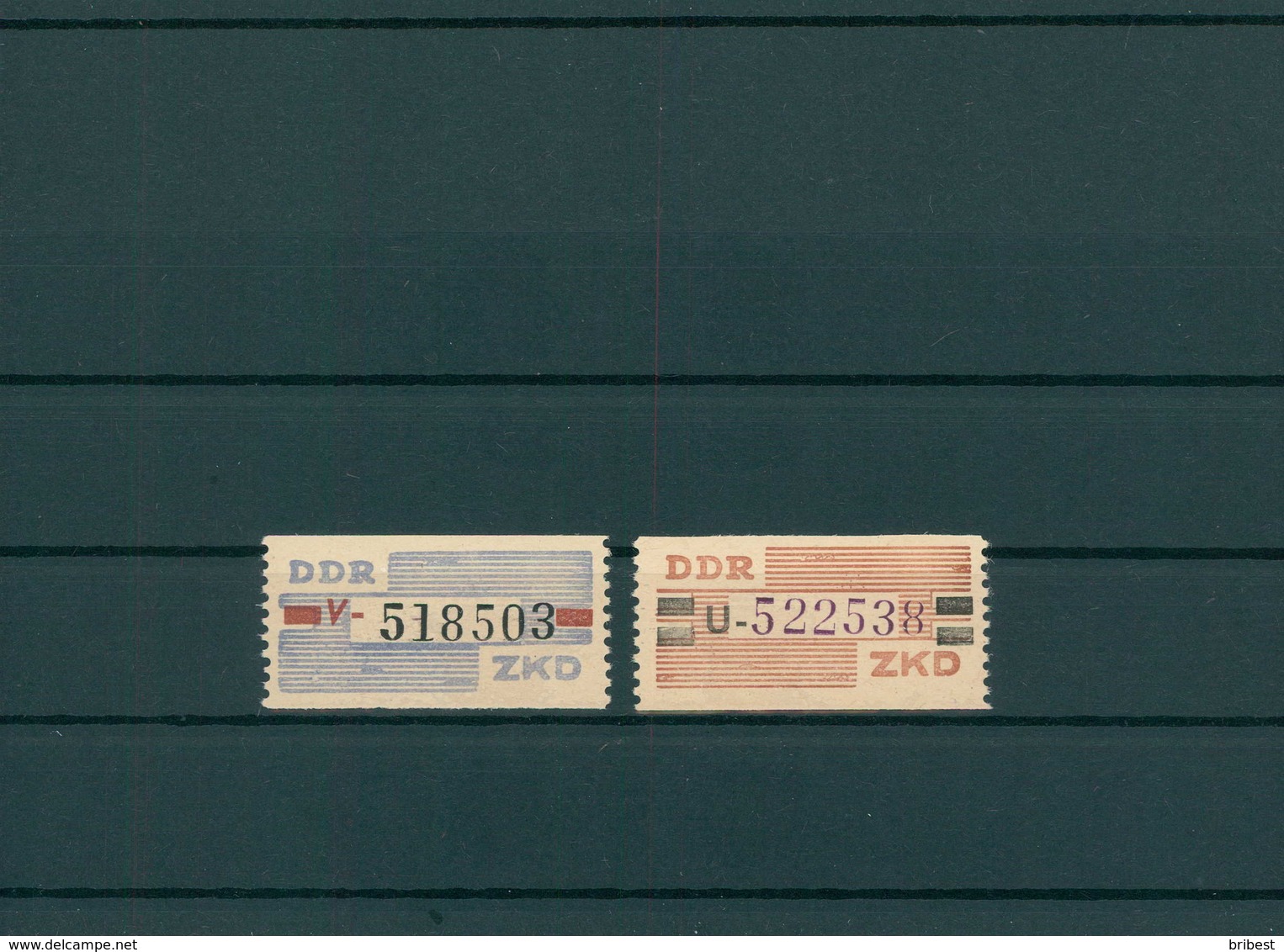 DDR 1959 ZKD Nr 28-29 Postfrisch (200214) - Sonstige & Ohne Zuordnung