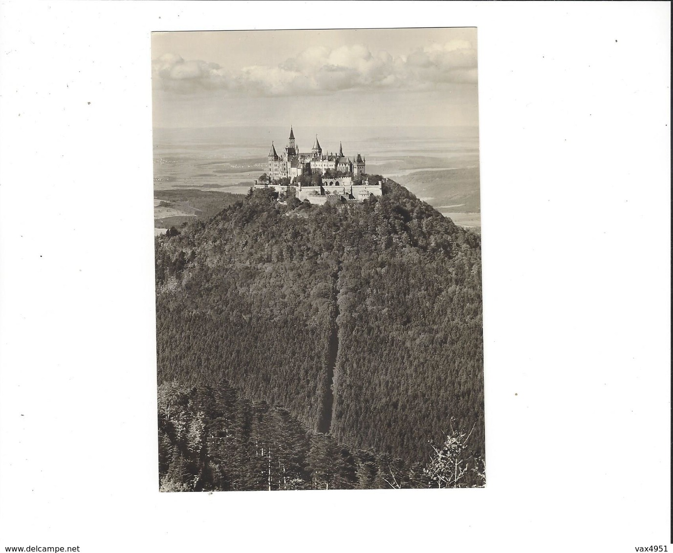 ALLEMAGNE BURG HOHENZOLIERN  BLICK VOM ZELLERHORN  ***   A   SAISIR   **** - Autres & Non Classés