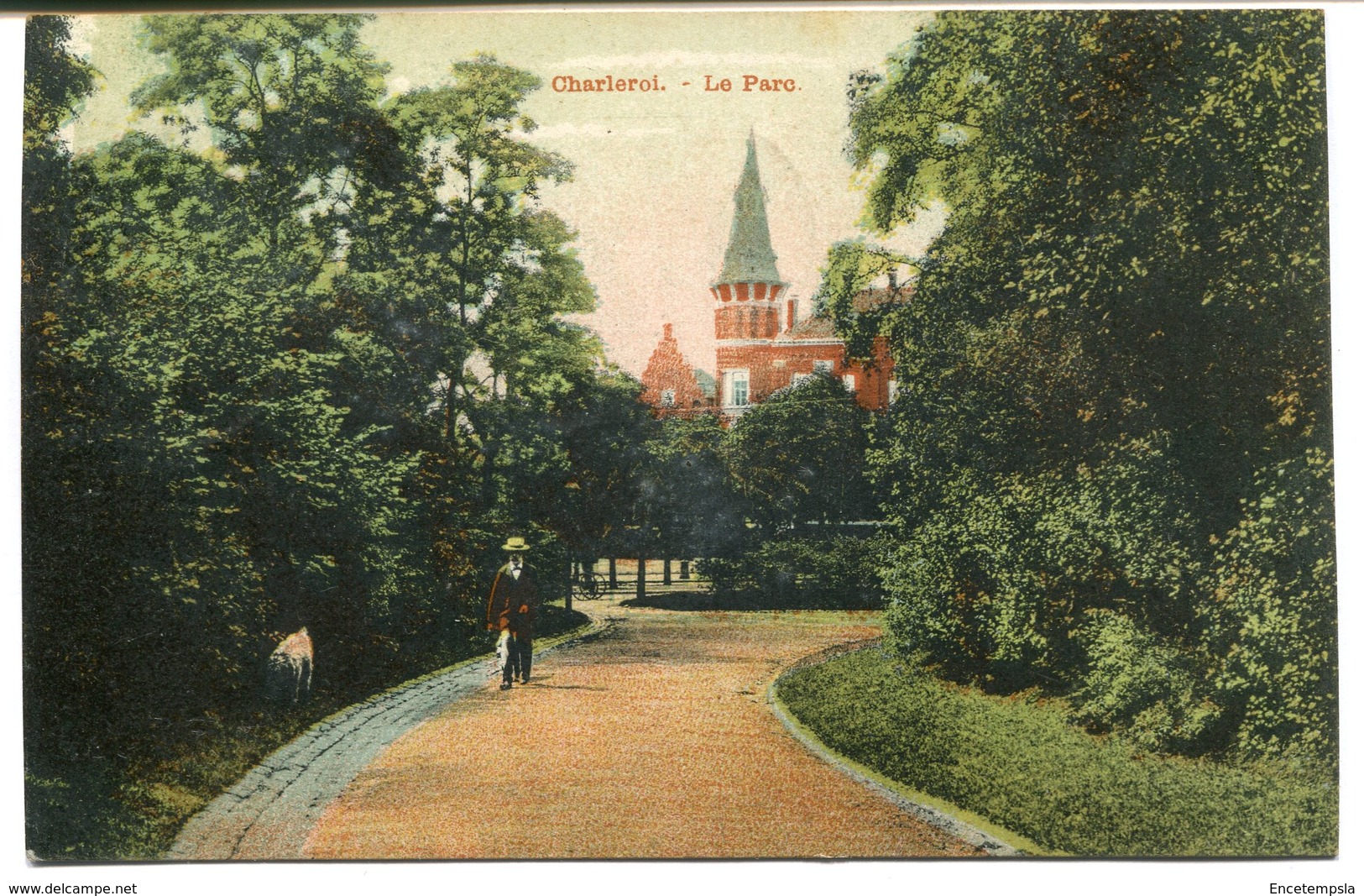 CPA - Carte Postale - Belgique - Charleroi - Le Parc - 1908 (M7891) - Charleroi