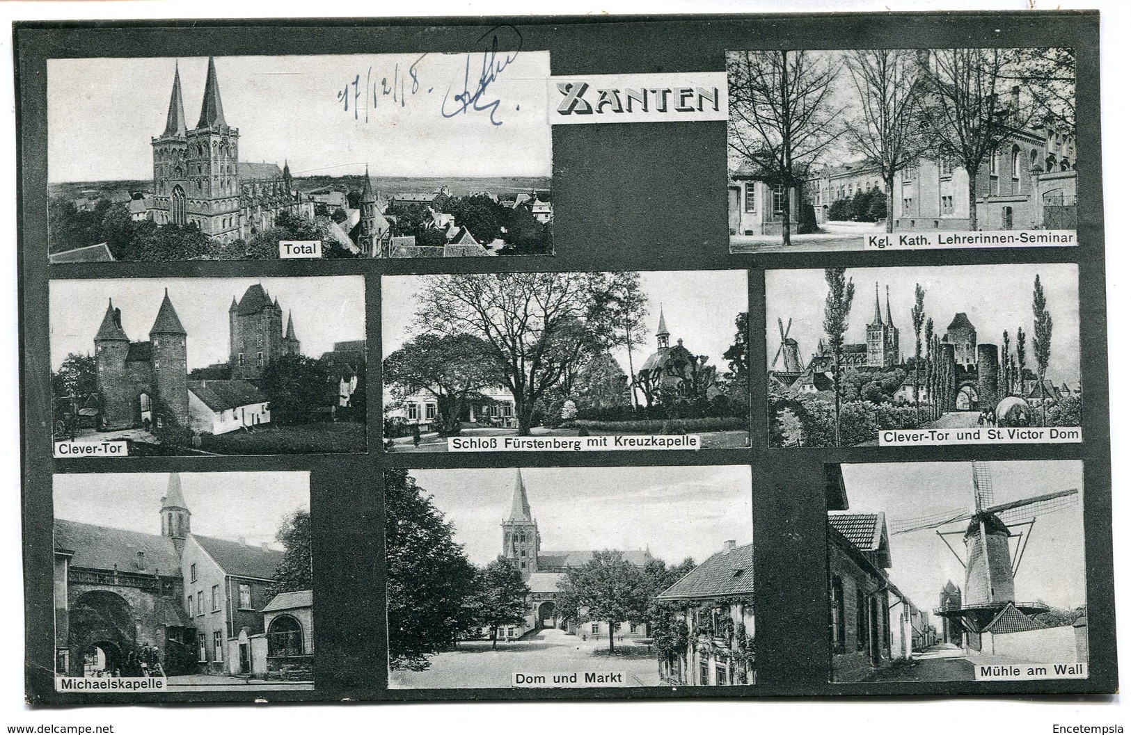 CPA - Carte Postale - Allemagne - Xanten - Multi-vues - 1918 (M7893) - Xanten