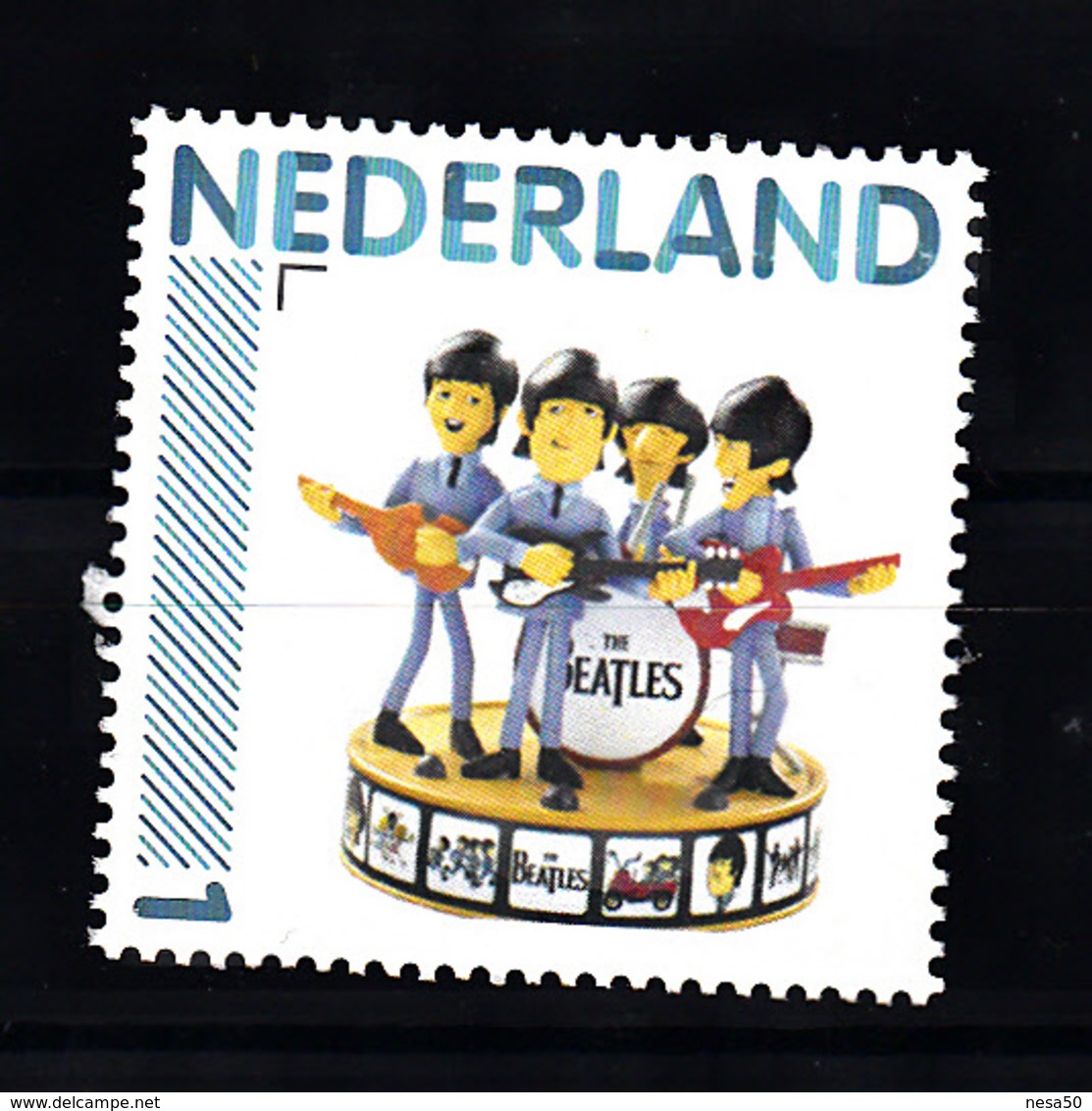 Nederland  Persoonlijke Zegel : Thema: The Beatles - Neufs