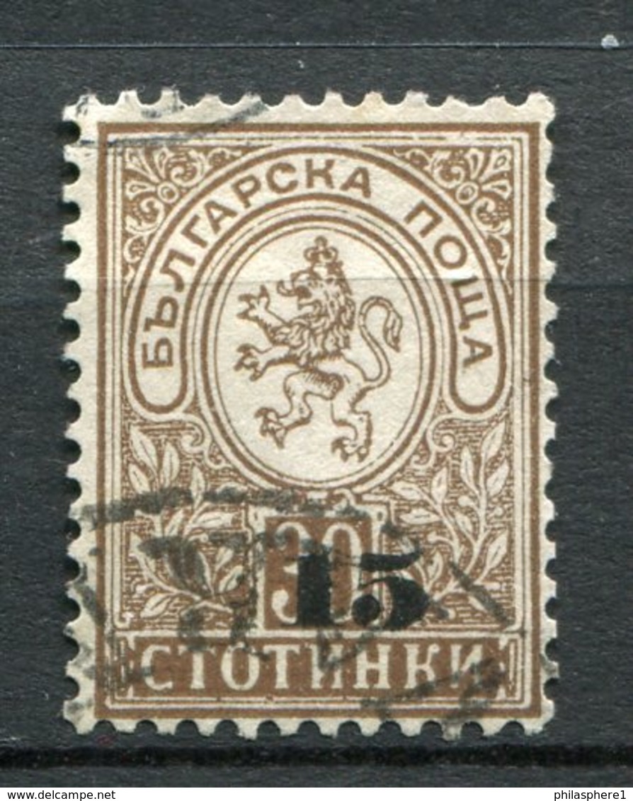 Bulgarien Nr.38       O  Used               (353) - Gebraucht