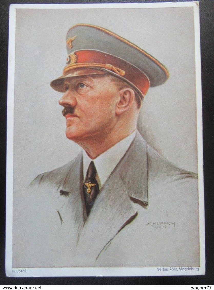 Postkarte Propaganda III. Reich Hitler - Briefe U. Dokumente