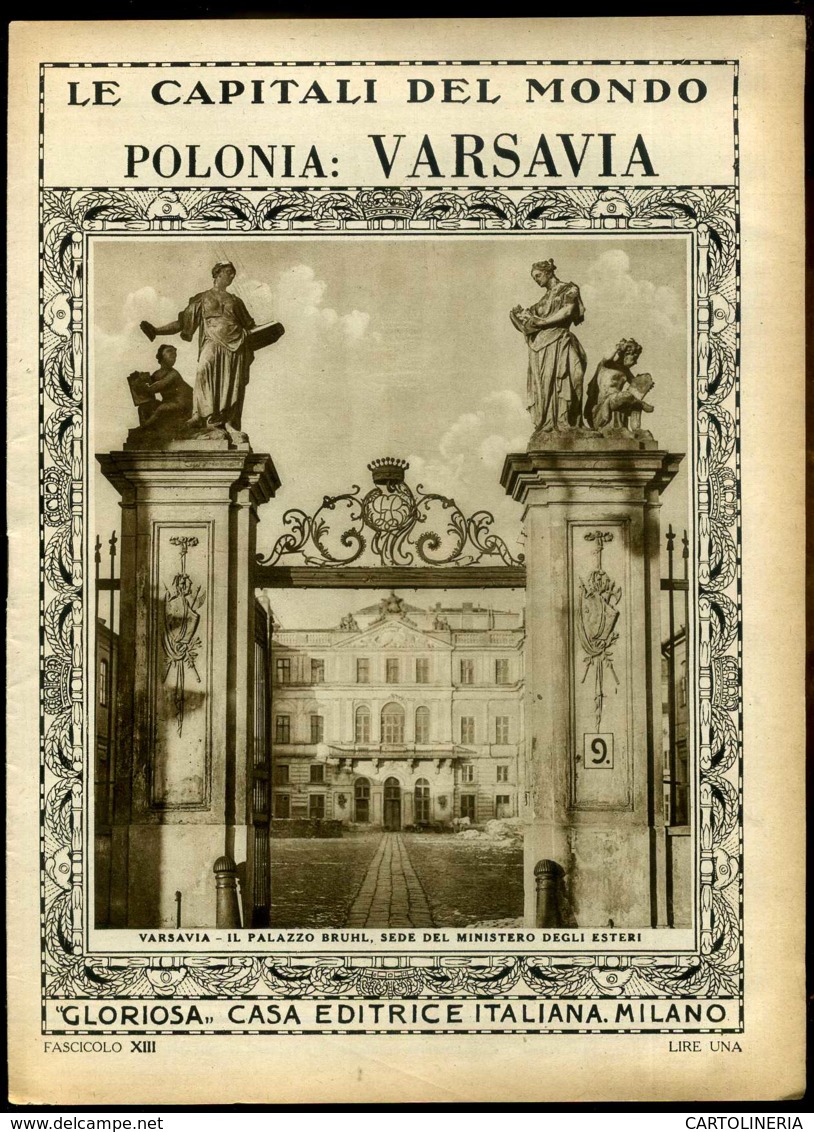 Le Capitali Del Mondo Polonia-Varsavia - Ante 1900