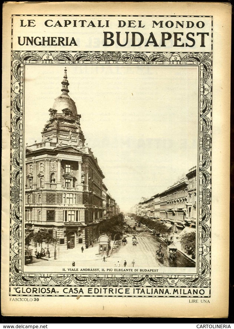 Le Capitali Del Mondo Ungheria Budapest - Ante 1900