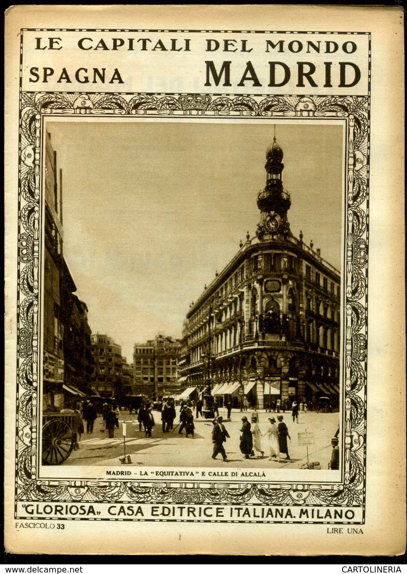 Le Capitali Del Mondo Spagna Madrid - Antes 1900