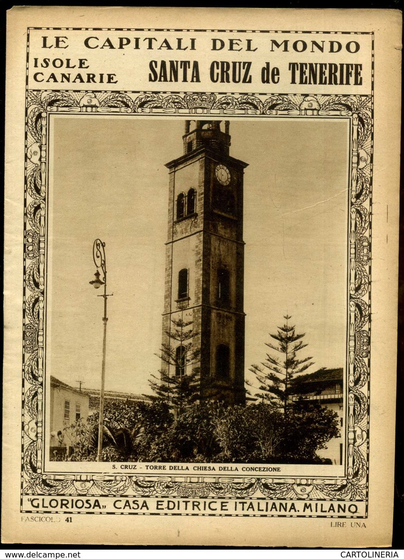 Le Capitali Del Mondo Isole Canarie-Santa Cruz De Tenerife - Ante 1900