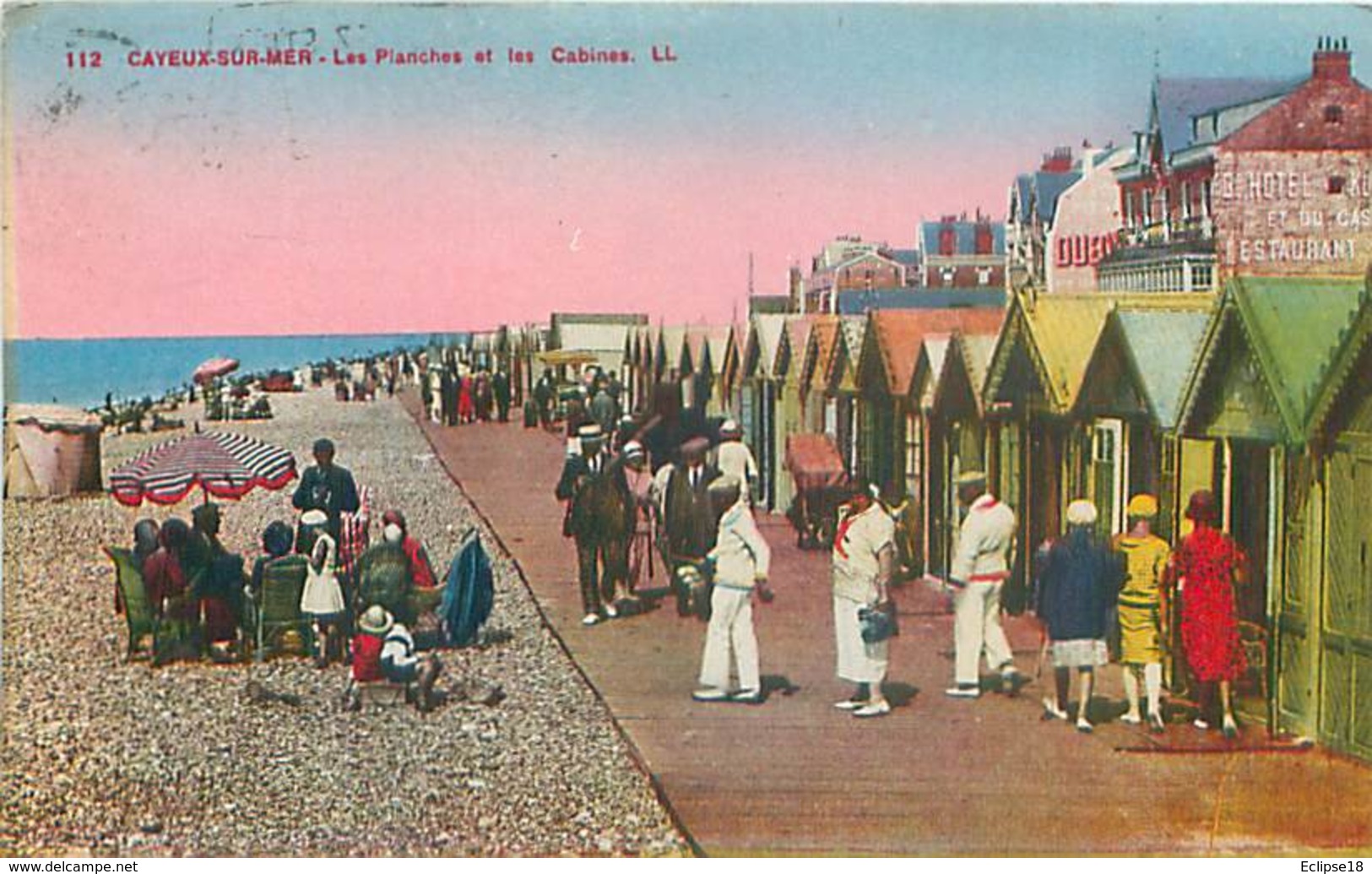 80 Cayeux Sur Mer - Les Planches Et Les Cabines    K 571 - Cayeux Sur Mer