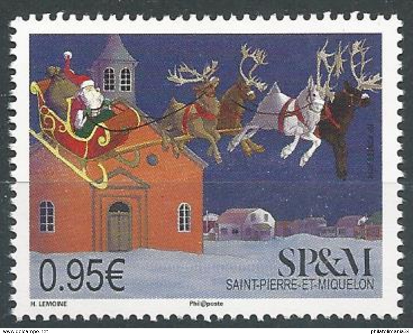 SPM 2018 - Concours Dessins D'enfants - Noël - Unused Stamps