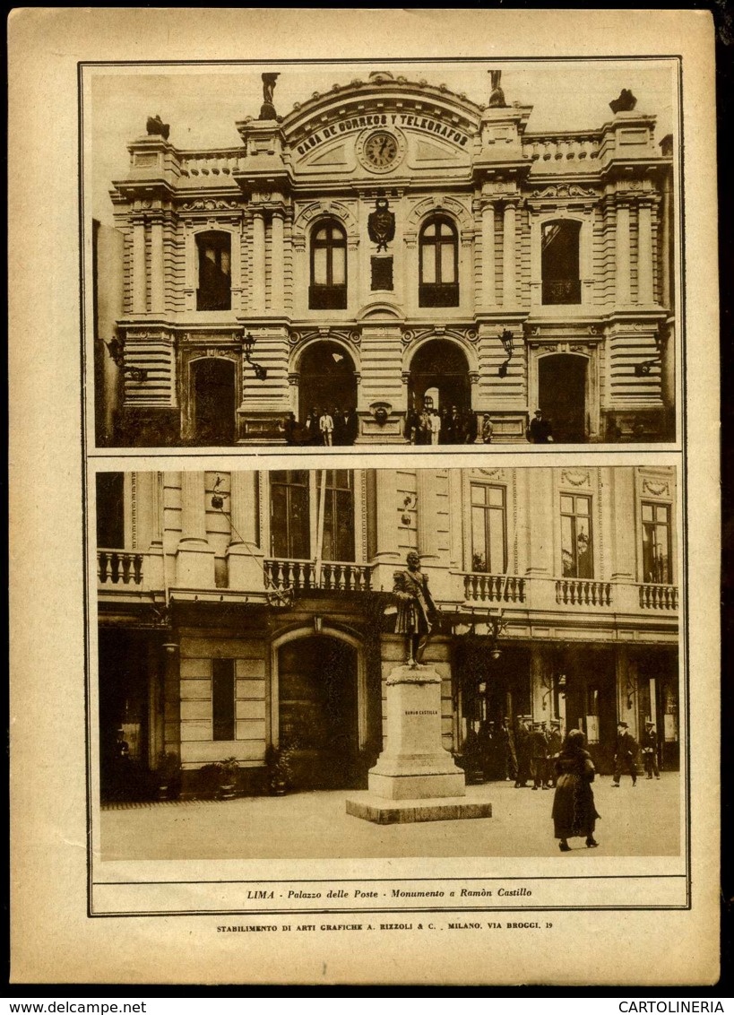 Le Capitali Del Mondo Perù-Lima - Ante 1900