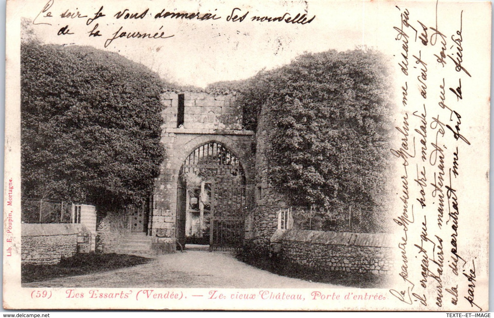 85 LES ESSARTS - Le Vieux Château Porte D'entrée - Les Essarts