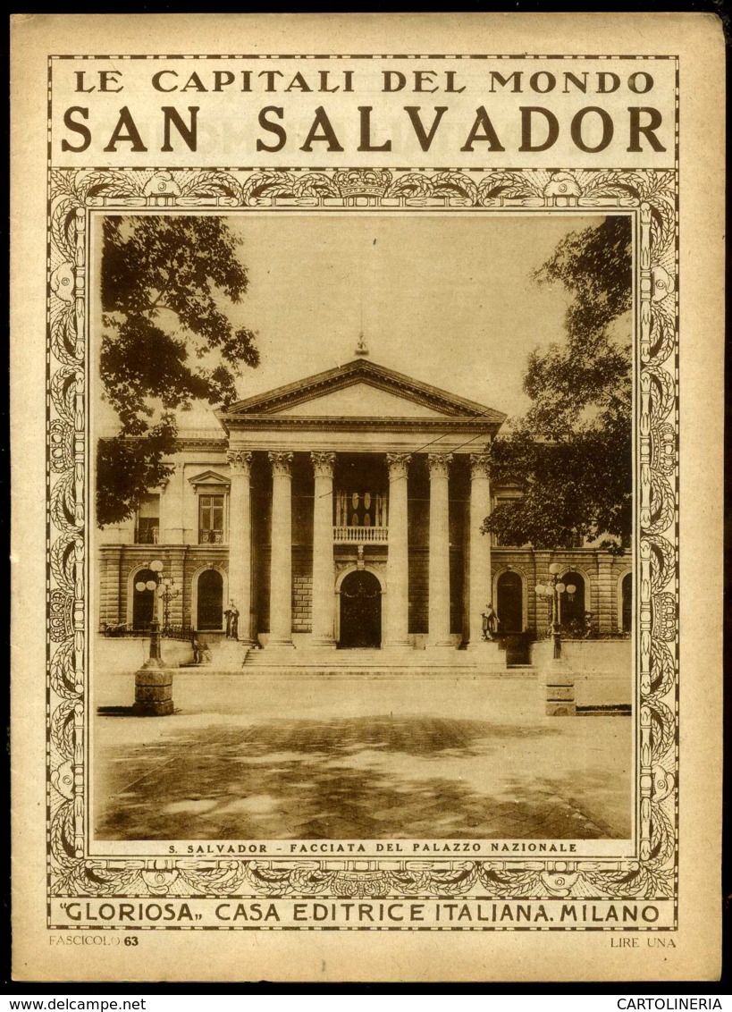 Le Capitali Del Mondo San Salvador - Ante 1900