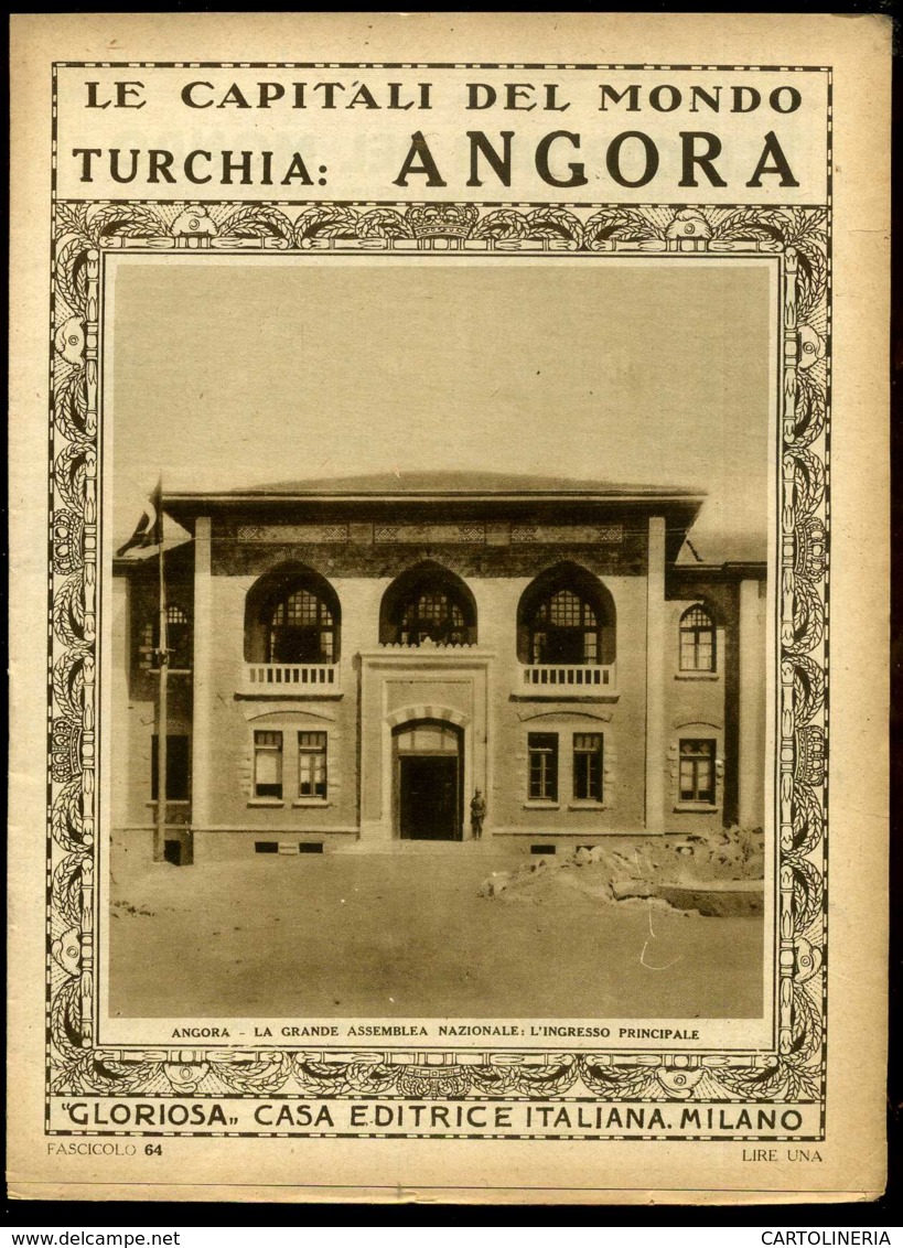 Le Capitali Del Mondo Turchia Angora - Avant 1900