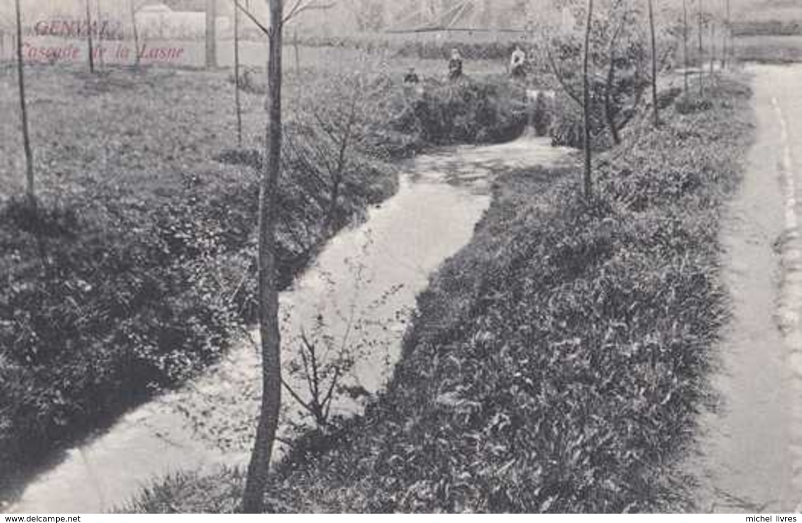 Genval - Cascade De La Lasne - Circulé En 1906 - Animée - TBE - Rixensart - Rixensart